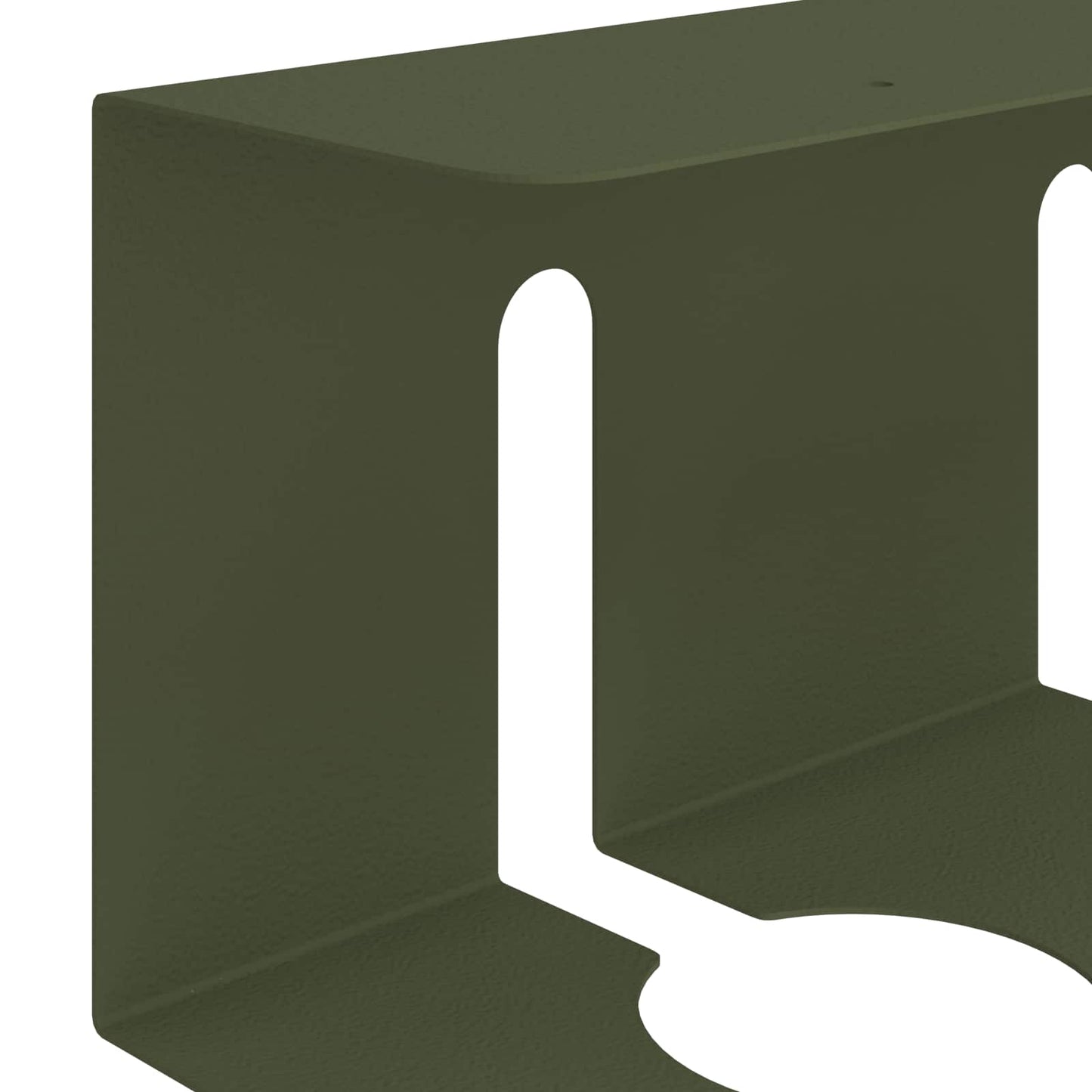 Under Desk Cable Management Tray 2 pcs Olive Green