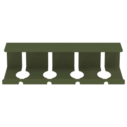 Under Desk Cable Management Tray 2 pcs Olive Green