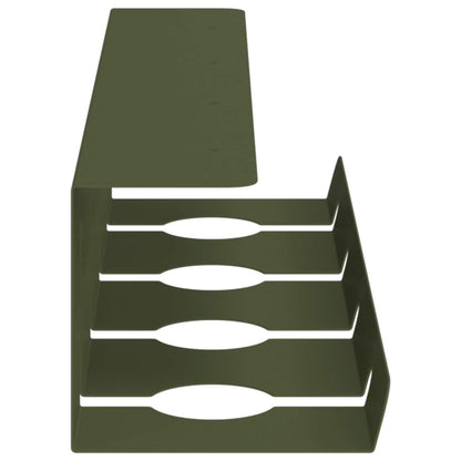 Under Desk Cable Management Tray 2 pcs Olive Green