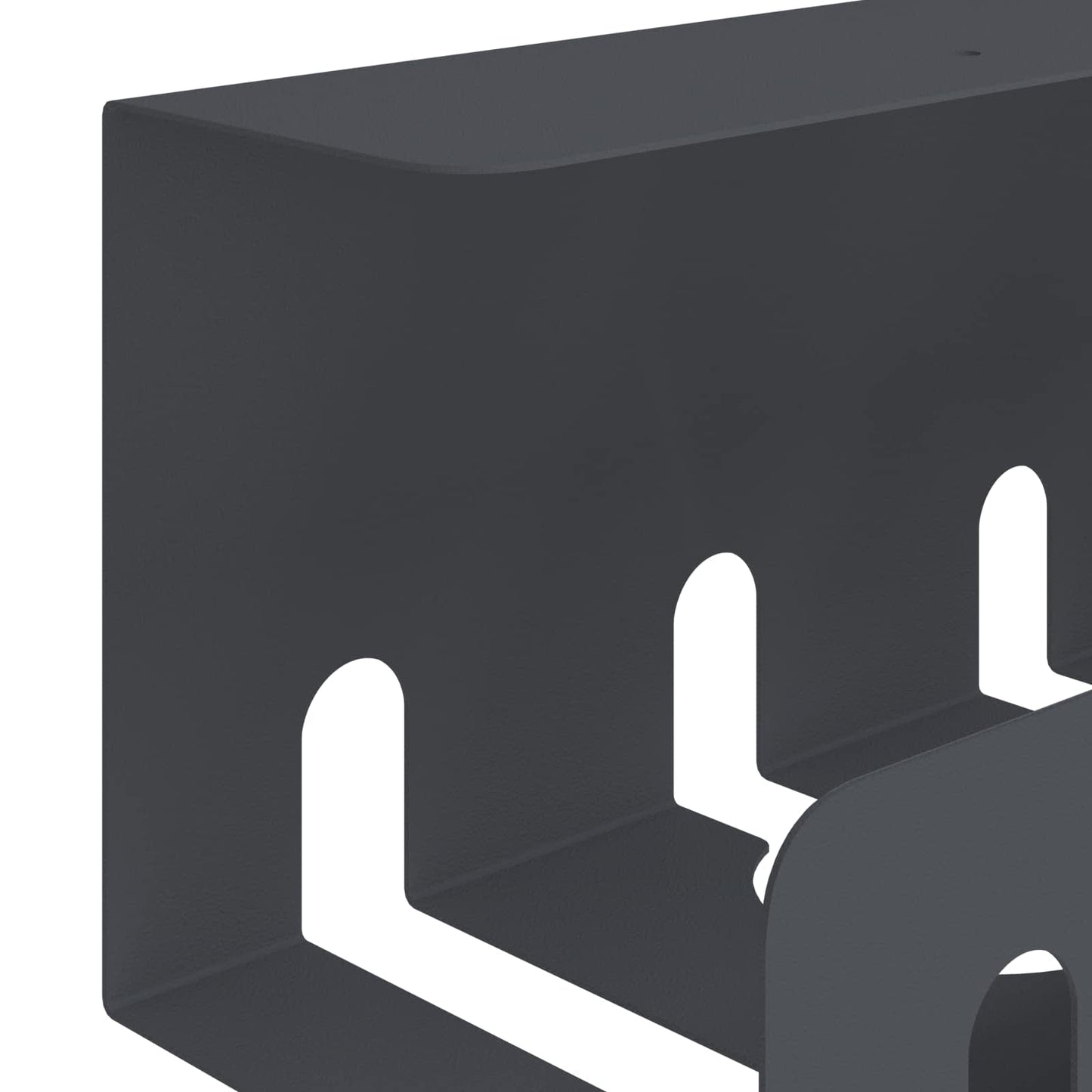Under Desk Cable Management Tray 2 pcs Anthracite