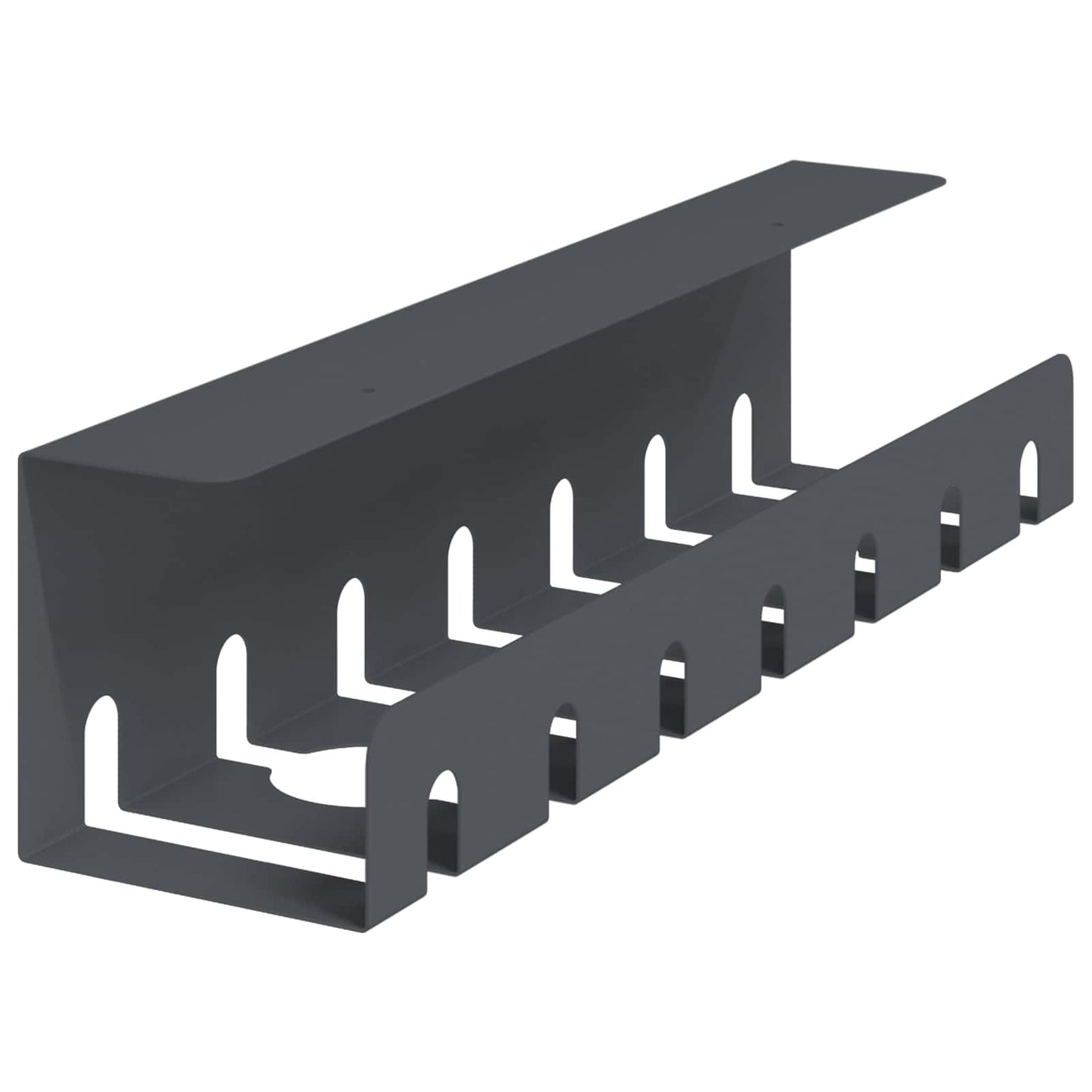 Under Desk Cable Management Tray 2 pcs Anthracite