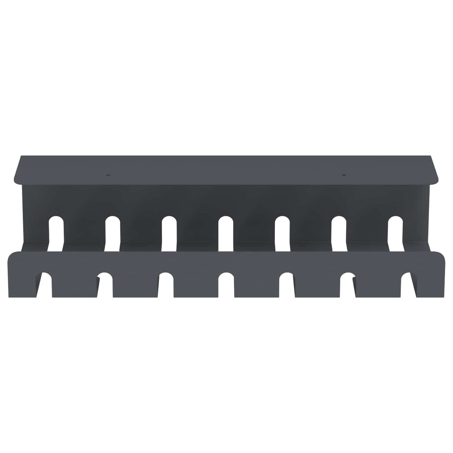 Under Desk Cable Management Tray 2 pcs Anthracite