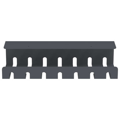 Under Desk Cable Management Tray 2 pcs Anthracite