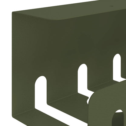 Under Desk Cable Management Tray 2 pcs Olive Green