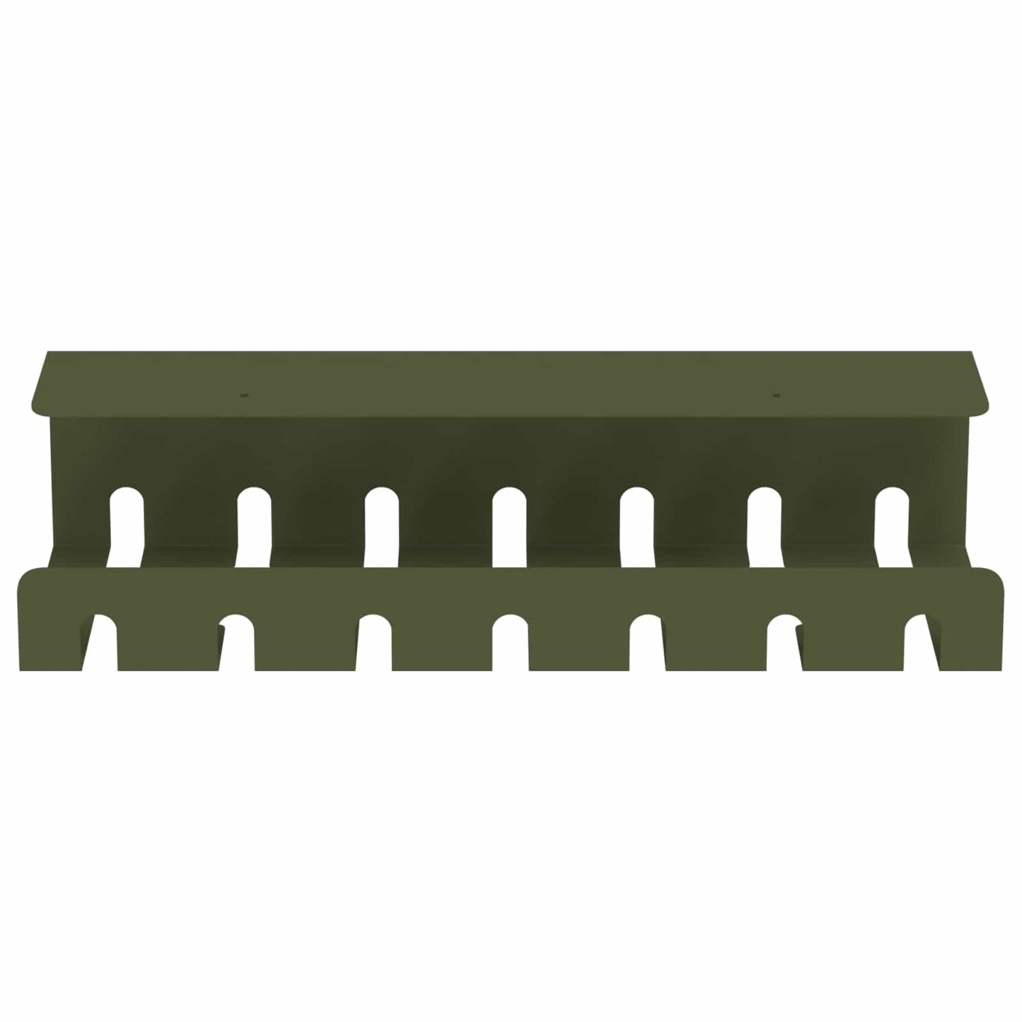 Under Desk Cable Management Tray 2 pcs Olive Green