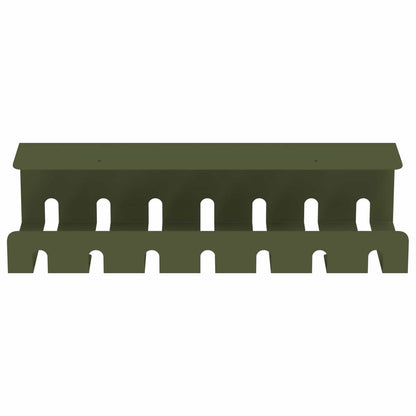Under Desk Cable Management Tray 2 pcs Olive Green