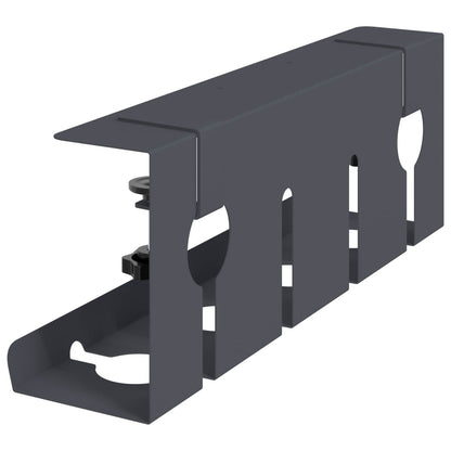Under Desk Cable Management Tray 2 pcs Anthracite