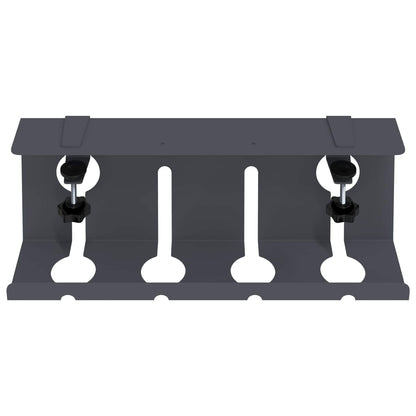 Under Desk Cable Management Tray 2 pcs Anthracite