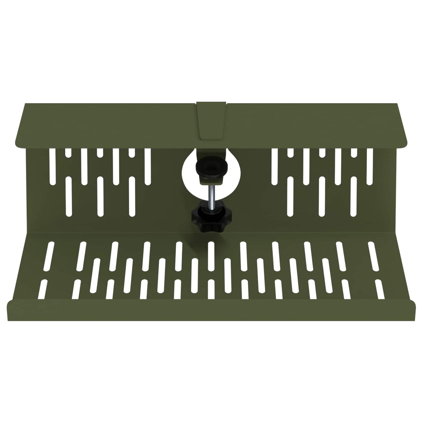 Under Desk Cable Management Tray 2 pcs Olive Green