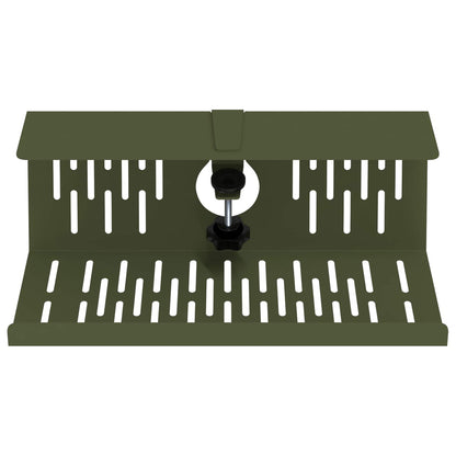 Under Desk Cable Management Tray 2 pcs Olive Green