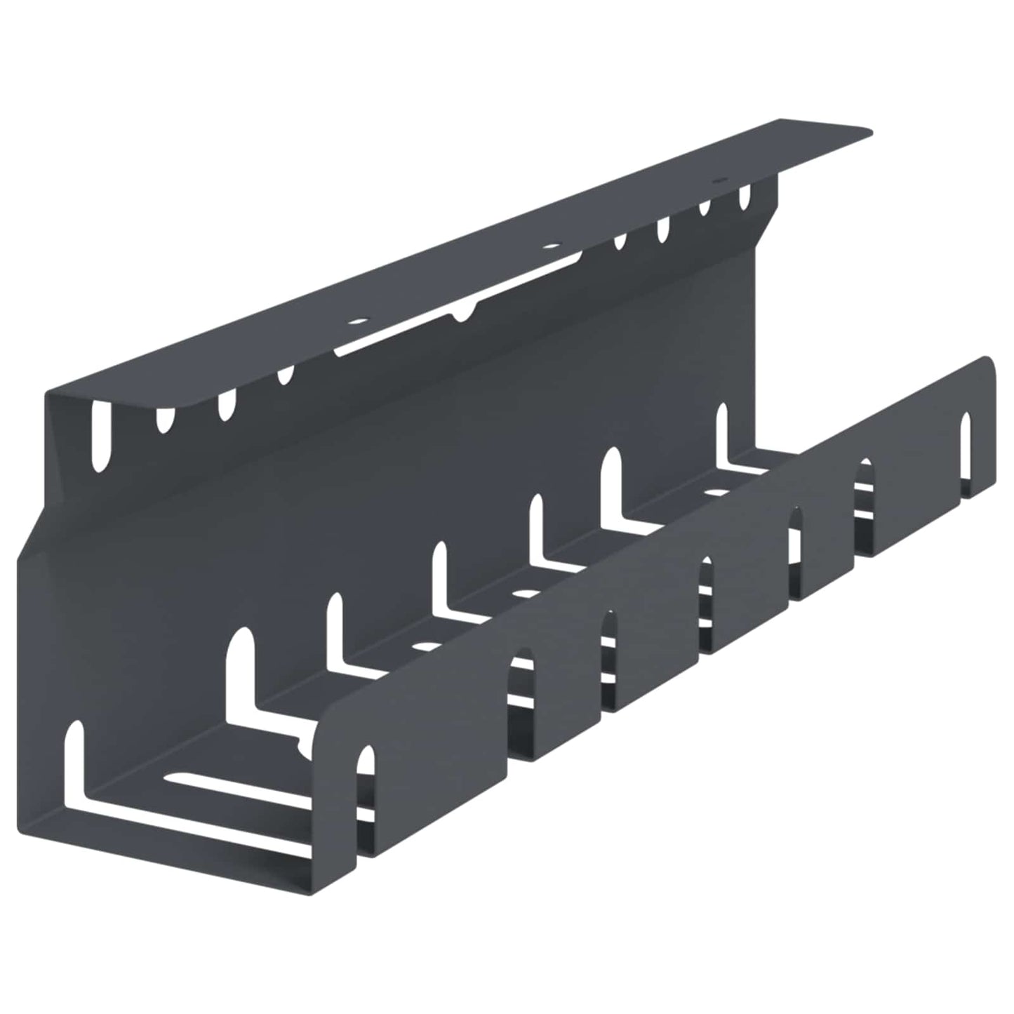 Under Desk Cable Management Tray 2 pcs Anthracite