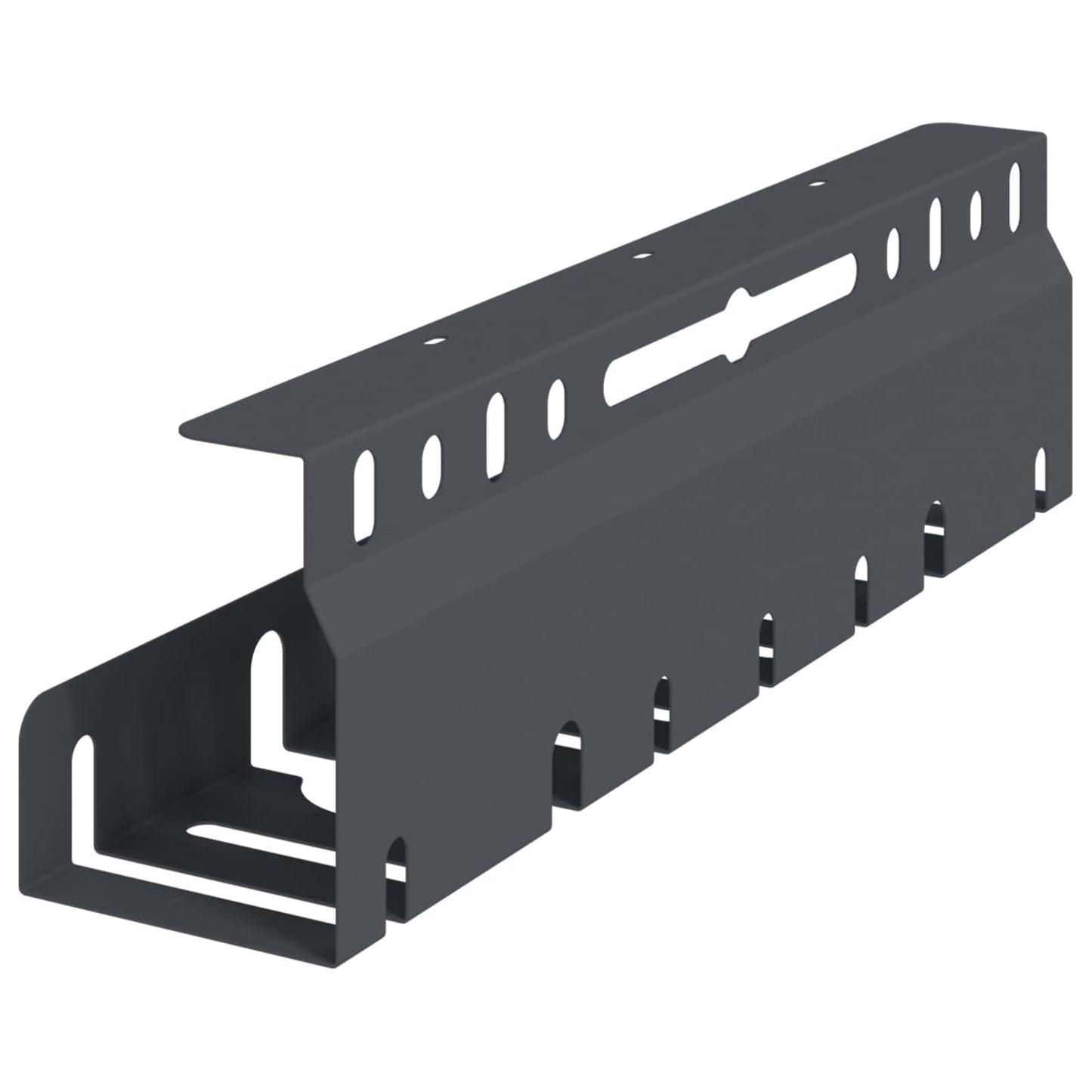 Under Desk Cable Management Tray 2 pcs Anthracite
