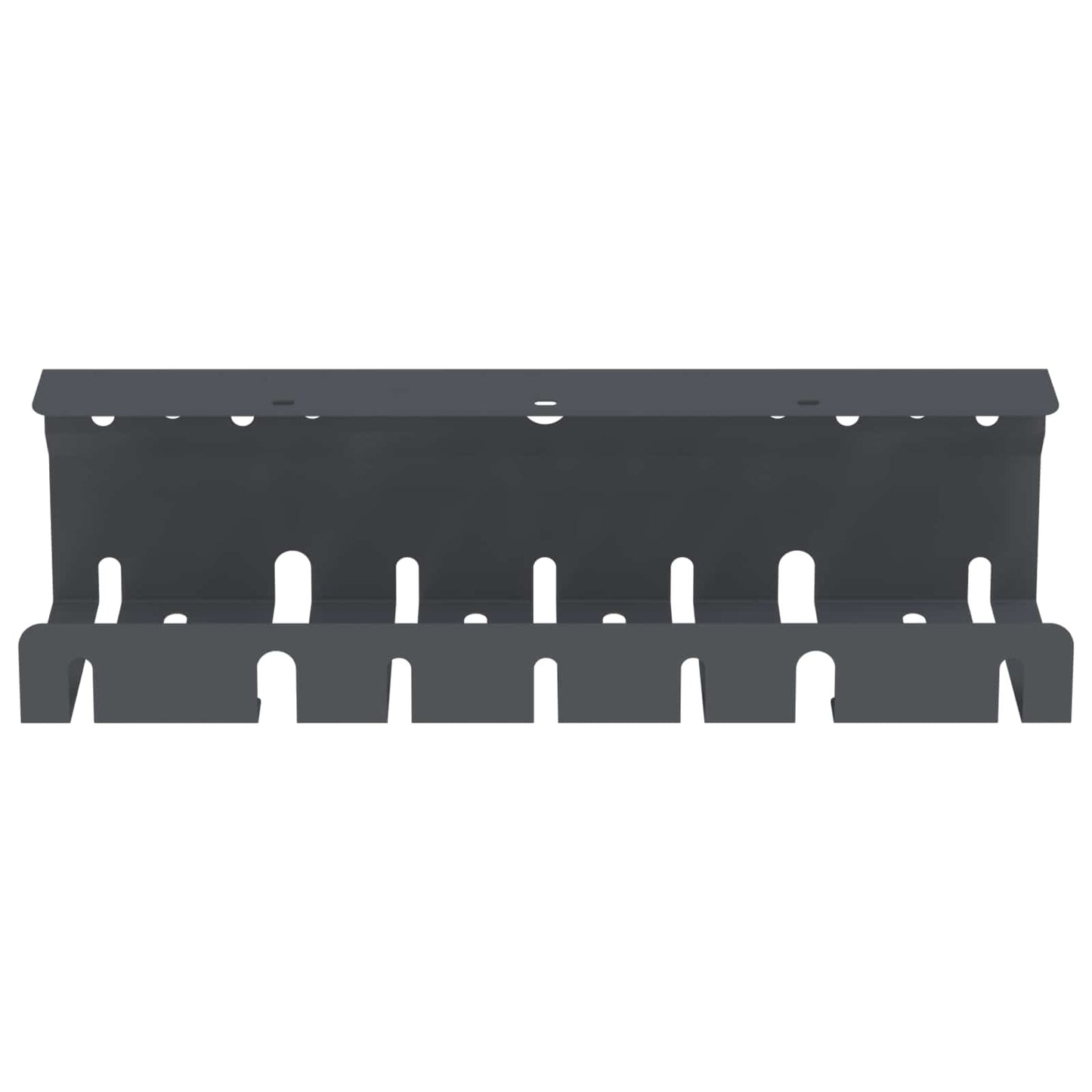 Under Desk Cable Management Tray 2 pcs Anthracite