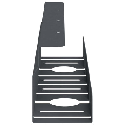 Under Desk Cable Management Tray 2 pcs Anthracite