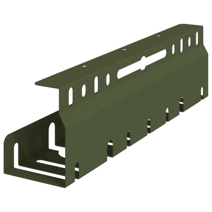 Under Desk Cable Management Tray 2 pcs Olive Green