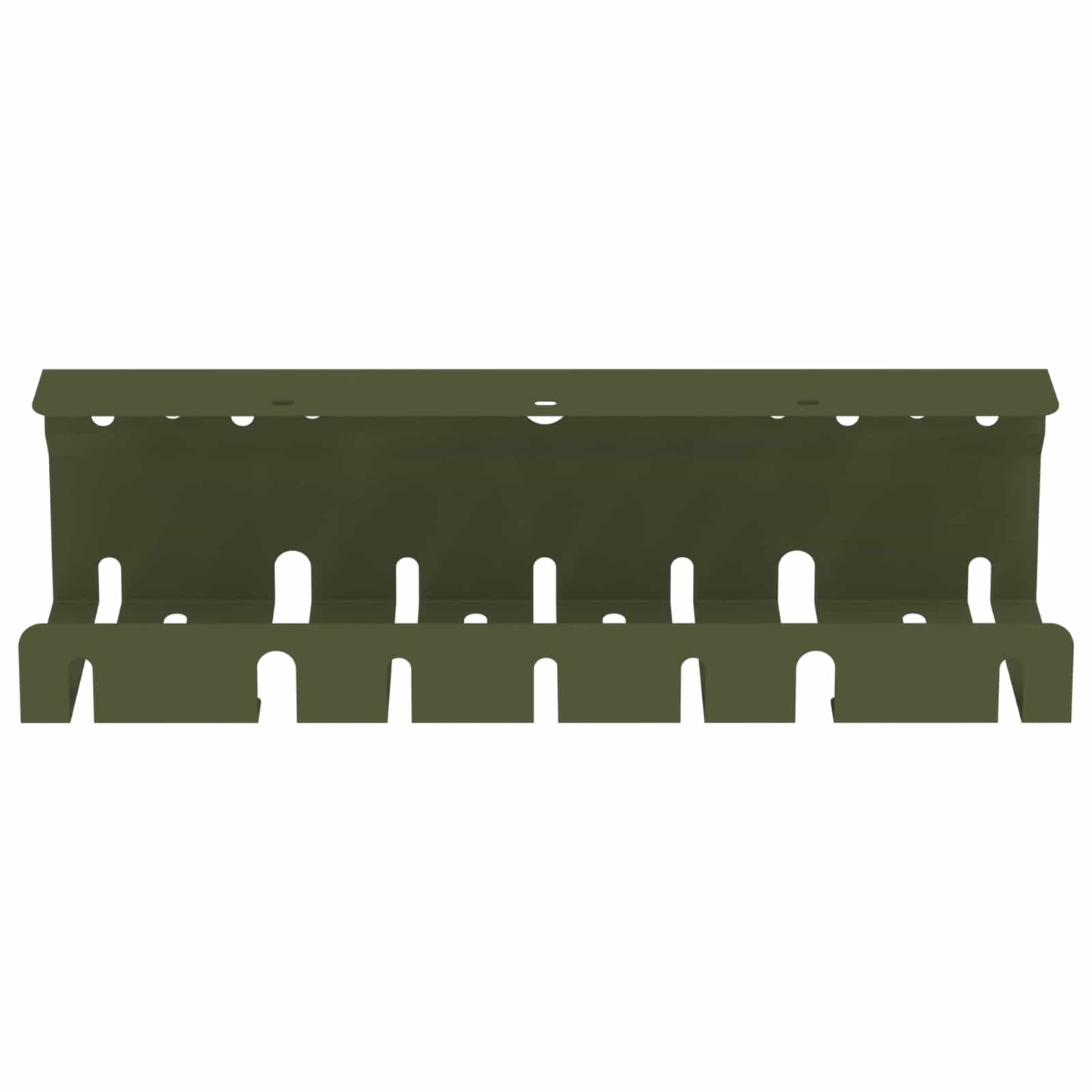 Under Desk Cable Management Tray 2 pcs Olive Green