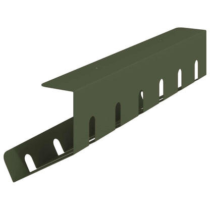 Under Desk Cable Management Tray 2 pcs Olive Green