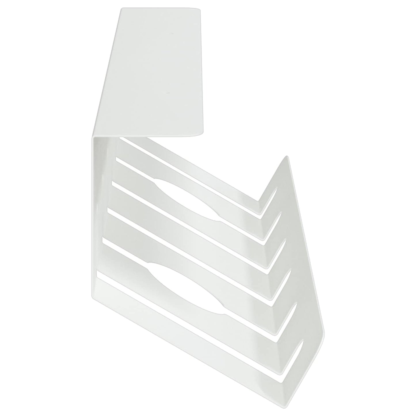 Under Desk Cable Management Tray 2 pcs White
