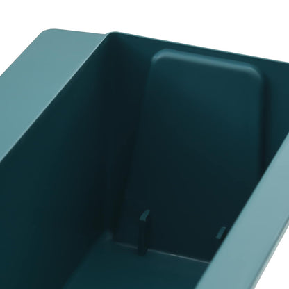 Flower Boxes for Euro Pallets 12 pcs Green 36 x 13.5 x 9.5 cm