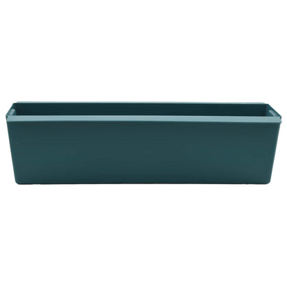 Flower Boxes for Euro Pallets 12 pcs Green 36 x 13.5 x 9.5 cm
