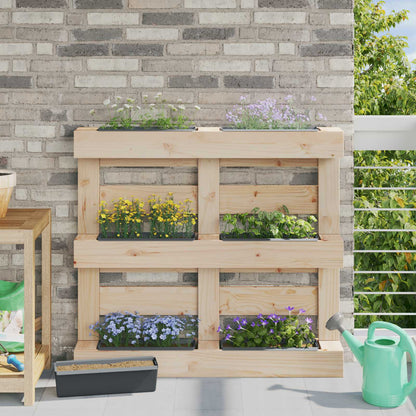 Flower Boxes for Euro Pallets 24 pcs Grey
