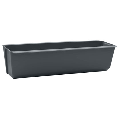 Flower Boxes for Euro Pallets 24 pcs Grey