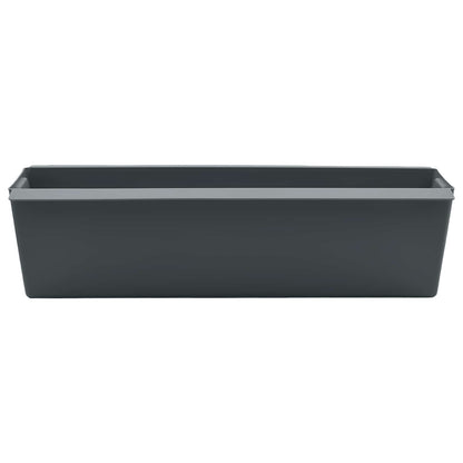 Flower Boxes for Euro Pallets 24 pcs Grey
