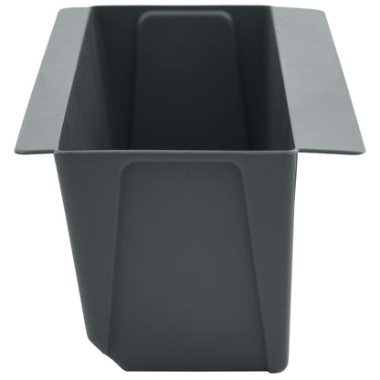 Flower Boxes for Euro Pallets 24 pcs Grey