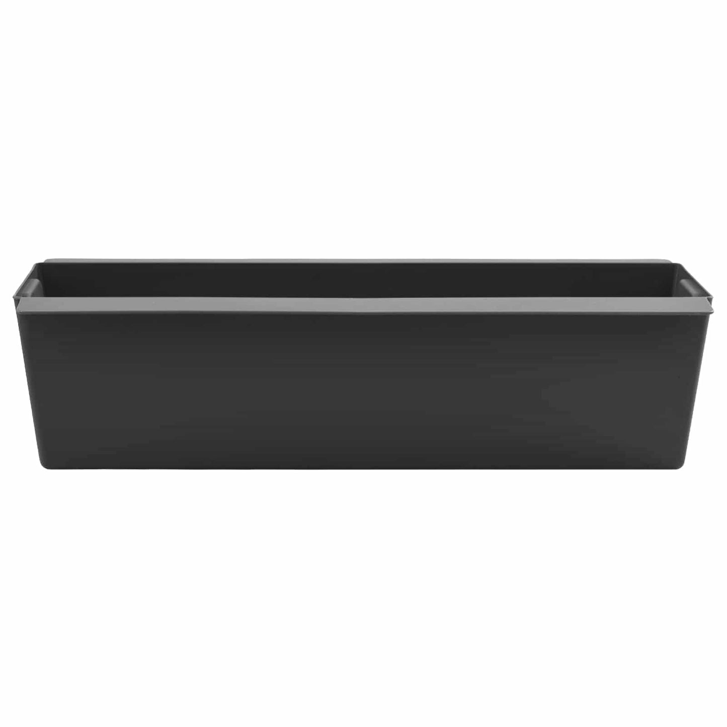 Flower Boxes for Euro Pallets 24 pcs Black 36 x 13.5 x 9.5 cm