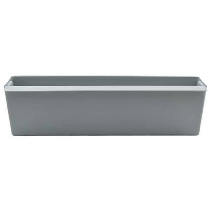 Flower Boxes for Euro Pallets 24 pcs Light grey