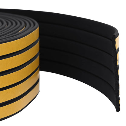 Self-Adhesive Window Seal Black 8 x 2 mm 25 m EPDM Foam