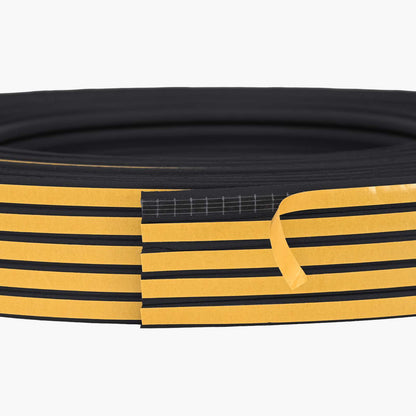 Self-Adhesive Window Seal Black 8 x 2 mm 25 m EPDM Foam