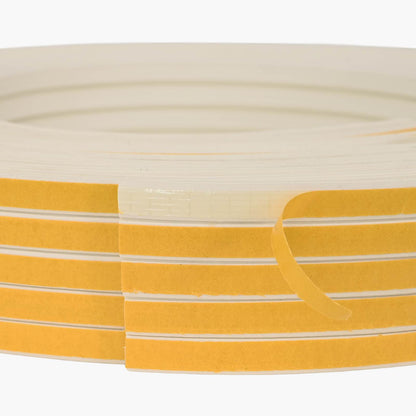 Self-Adhesive Window Seal White 9 x 3 mm 12 m EPDM Foam