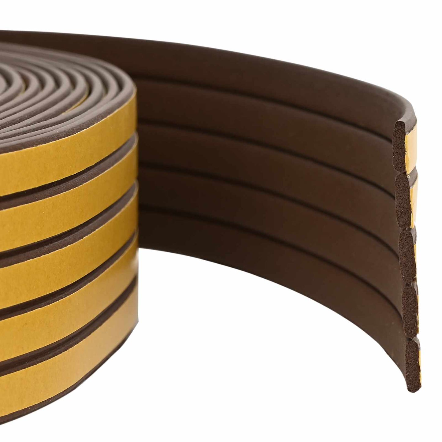 Self-Adhesive Window Seal Brown 9 x 3 mm 12 m EPDM Foam