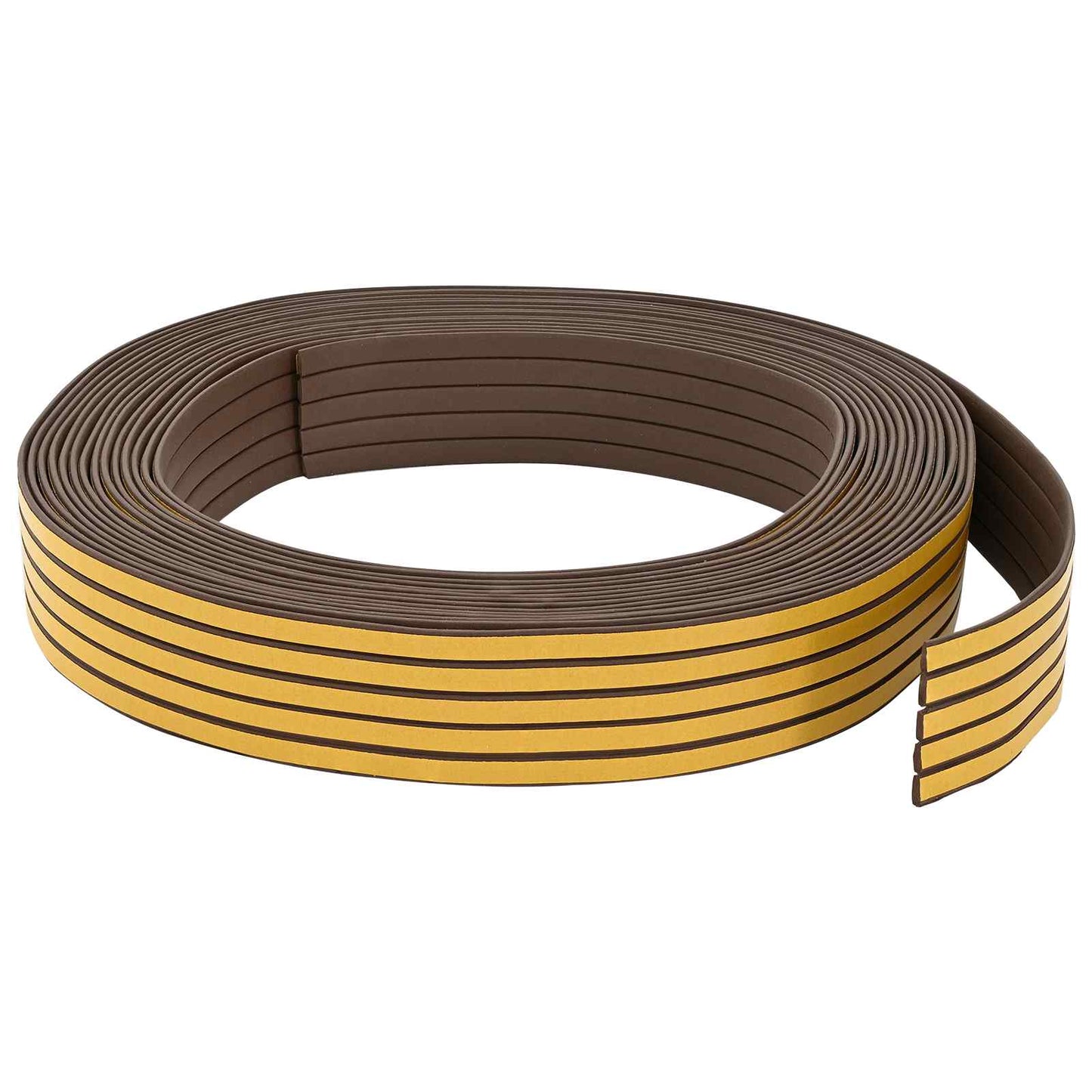 Self-Adhesive Window Seal Brown 9 x 3 mm 12 m EPDM Foam