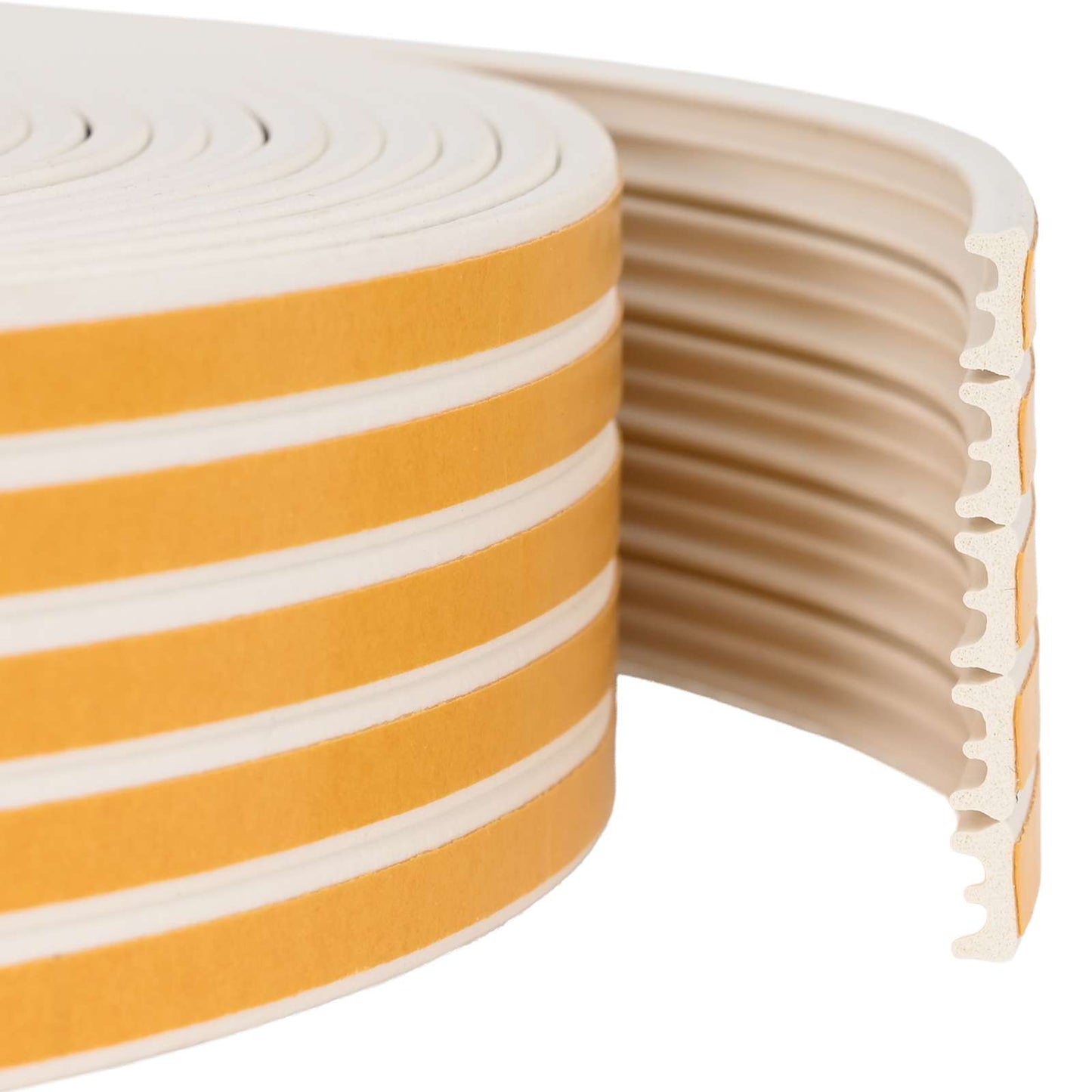 Self-Adhesive Window Seal White 9 x 4 mm 100 m EPDM Foam