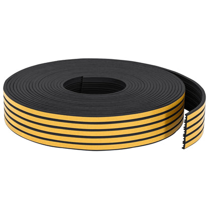 Self-Adhesive Window Seal Black 9 x 4 mm 50 m EPDM Foam