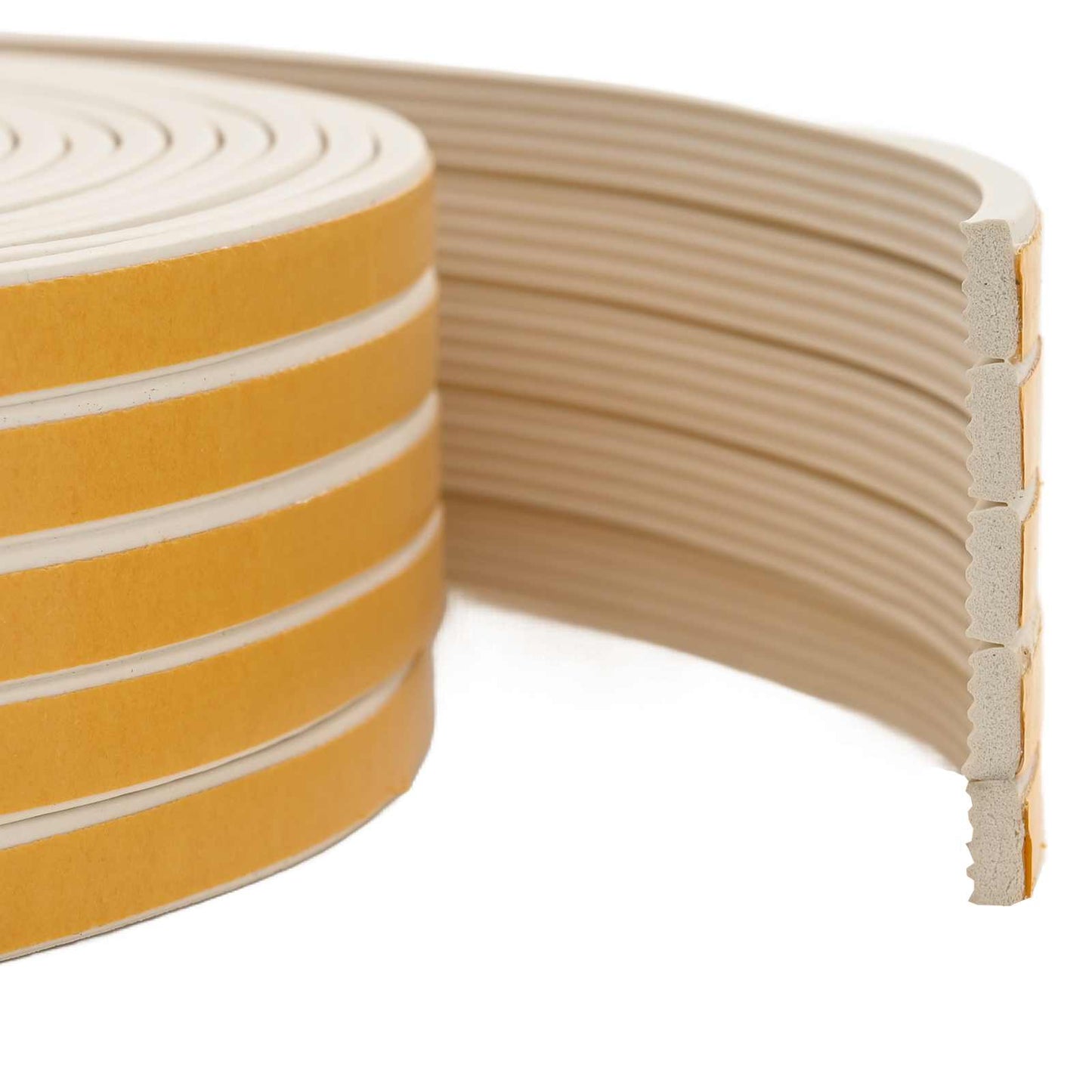 Self-Adhesive Window Seal White 10 x 4 mm 100 m EPDM Foam