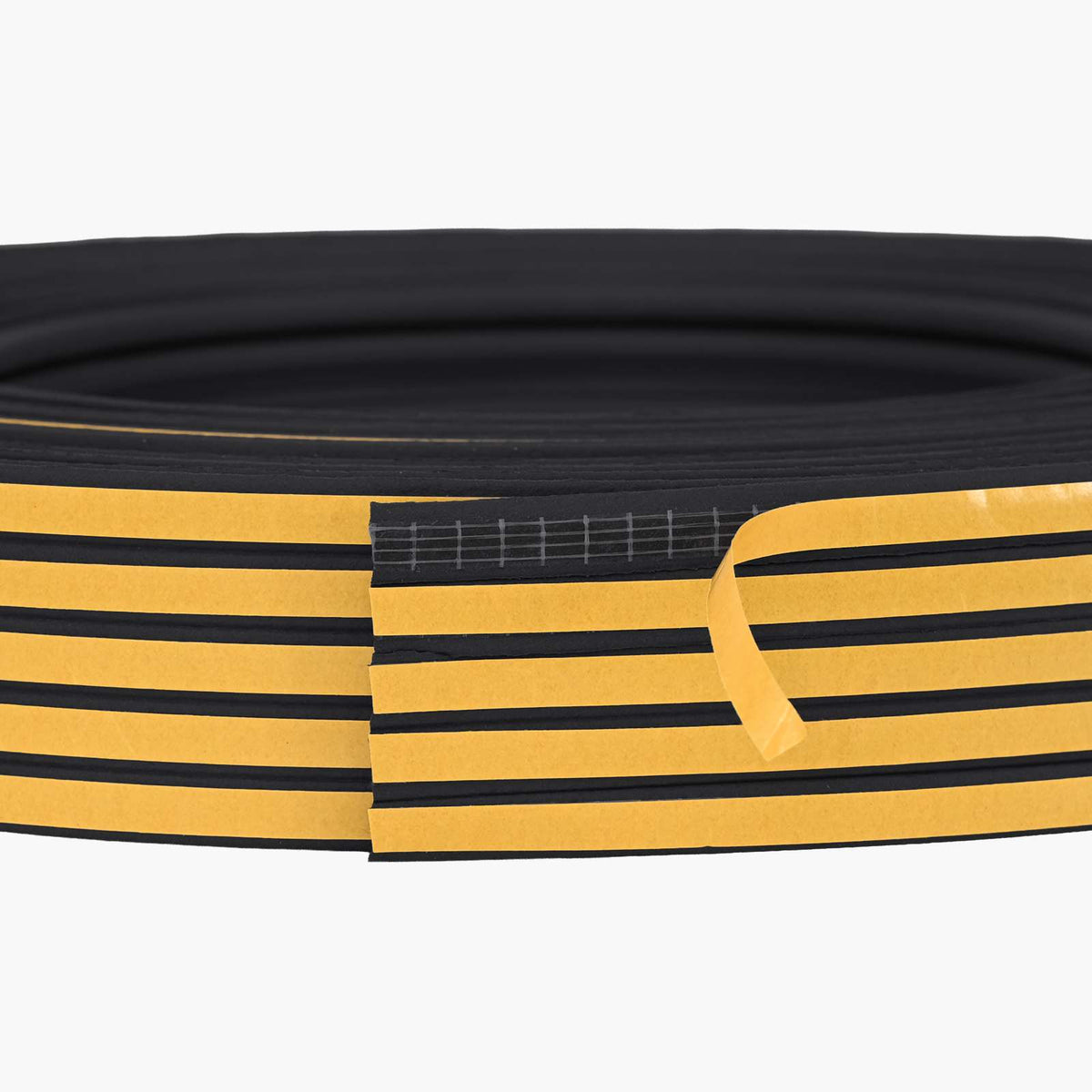 Self-Adhesive Window Seal Black 15 x 8 mm 50 m EPDM Foam