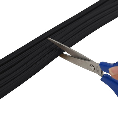 Self-Adhesive Window Seal Black 10 x 6 mm 12 m EPDM Foam
