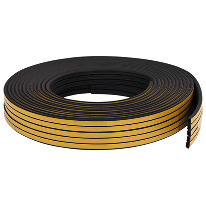 Self-Adhesive Window Seal Black 10 x 6 mm 100 m EPDM Foam