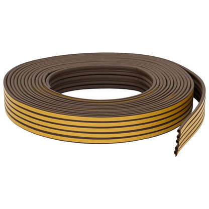 Self-Adhesive Window Seal Brown 9 x 6 mm 25 m EPDM Foam