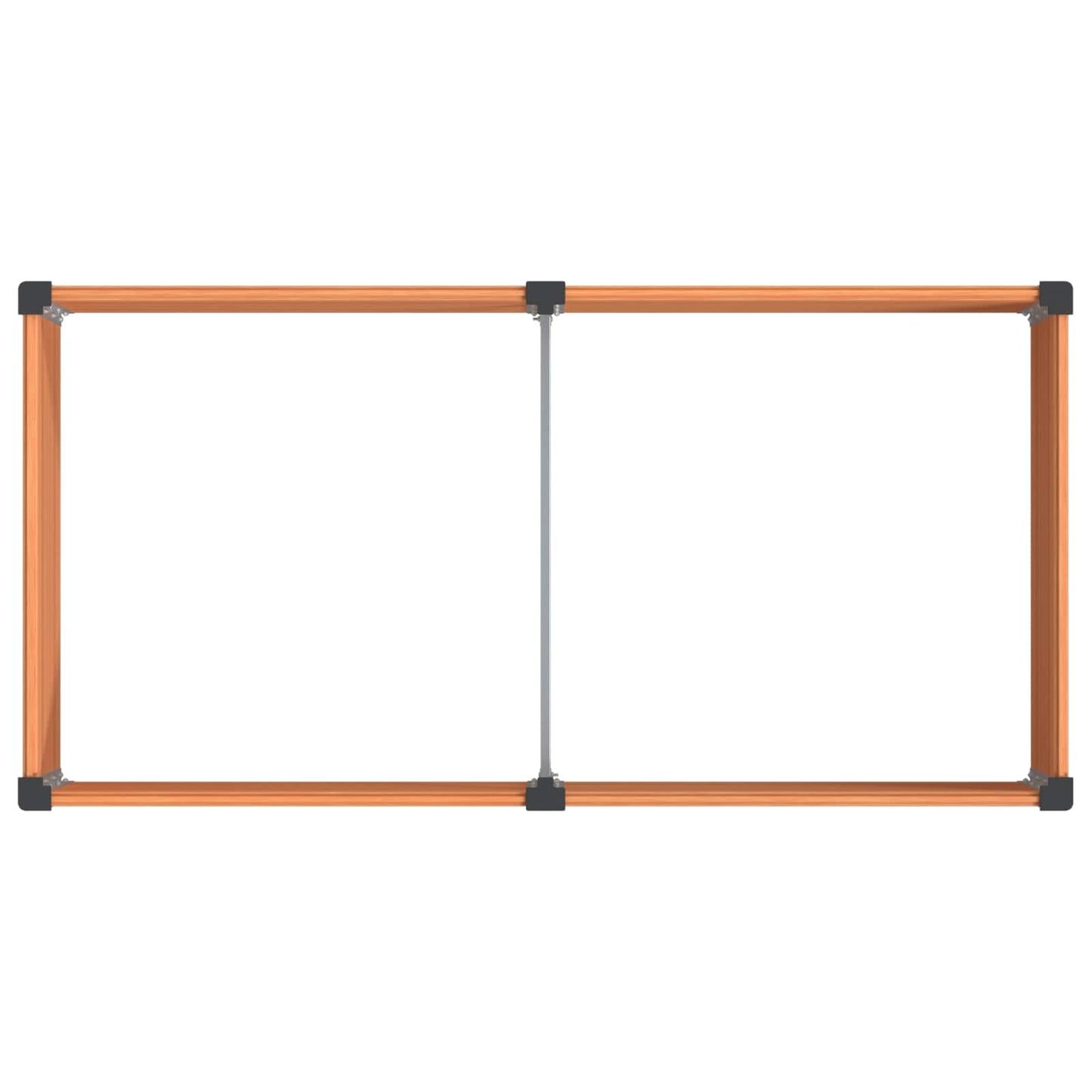 Garden Raised Bed Brown 100 x 50 x 91 cm