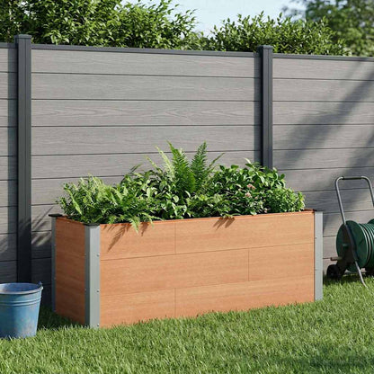 Garden Raised Bed Brown 150 x 50 x 54 cm