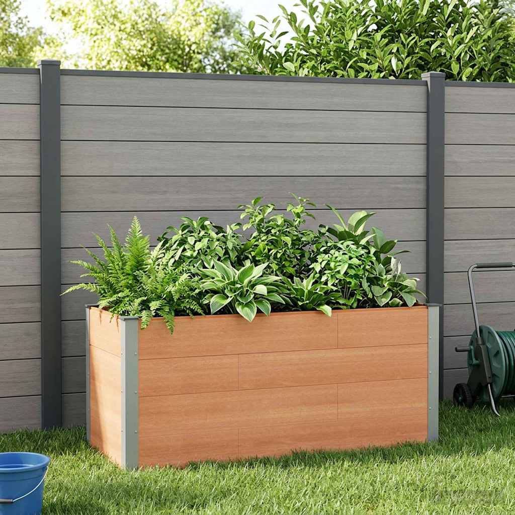 Garden Raised Bed Brown 150 x 50 x 91 cm