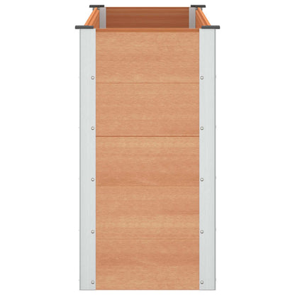 Garden Raised Bed Brown 150 x 50 x 91 cm