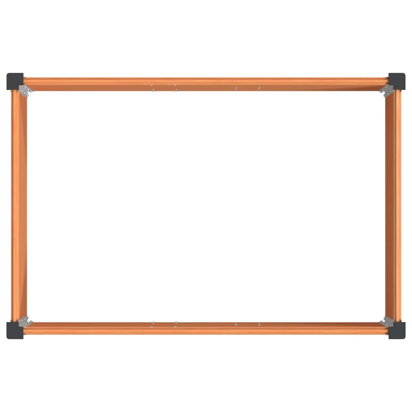 Garden Raised Bed Brown 150 x 100 x 54 cm