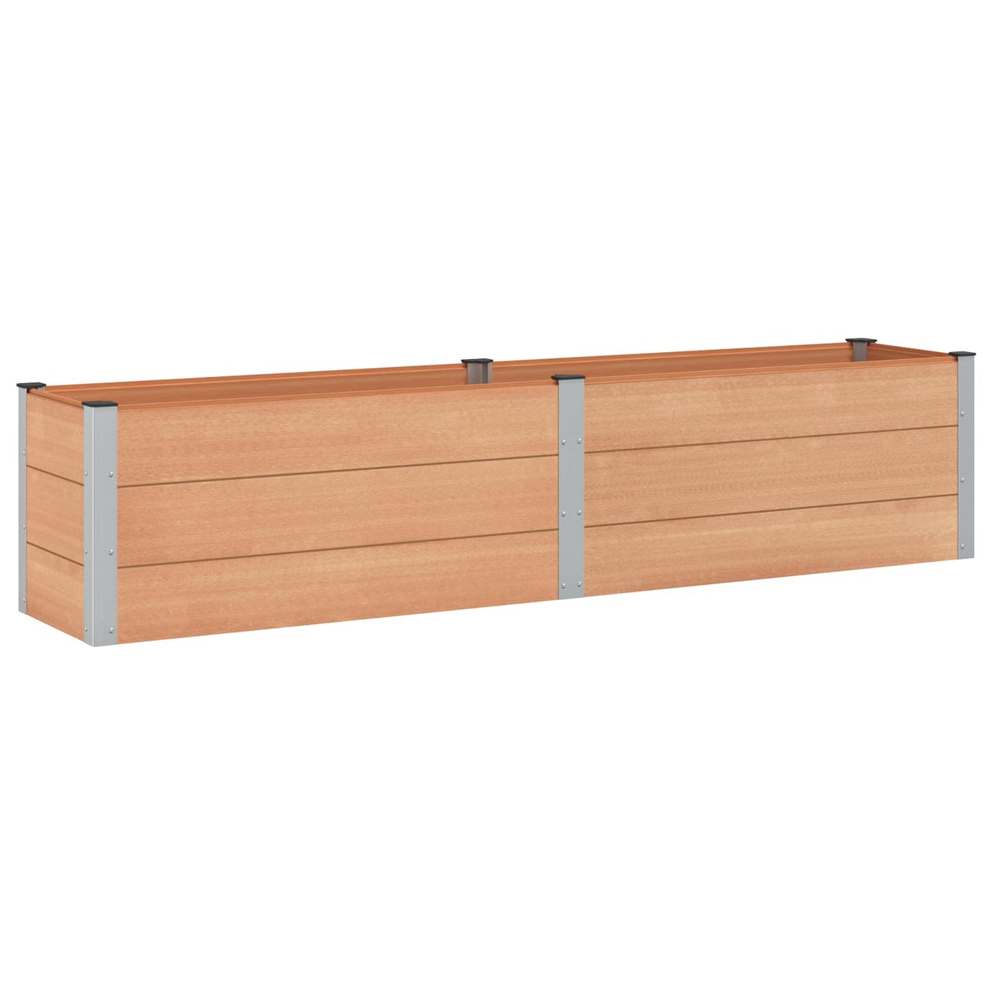 Garden Raised Bed Brown 250 x 50 x 54 cm