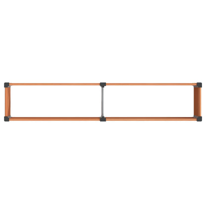 Garden Raised Bed Brown 250 x 50 x 54 cm