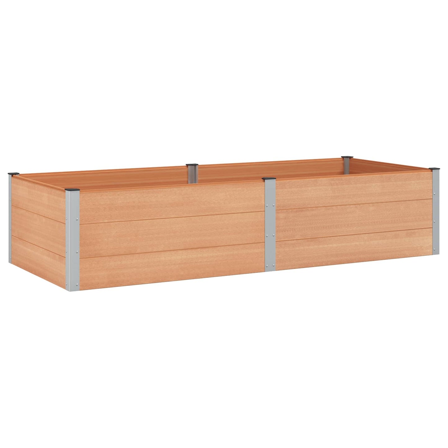 Garden Raised Bed Brown 250 x 100 x 54 cm
